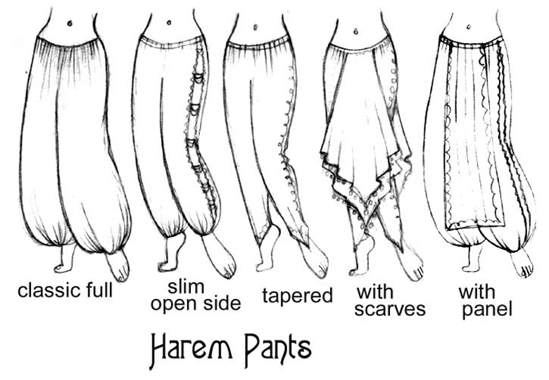 L'Histoire de Mode~Harem Pants